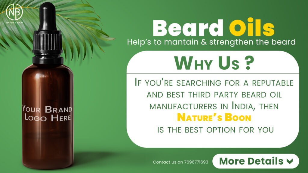 Best Beard oil manufacturers In India